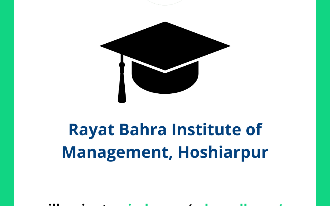 Rayat Bahra Institute of Management, Hoshiarpur