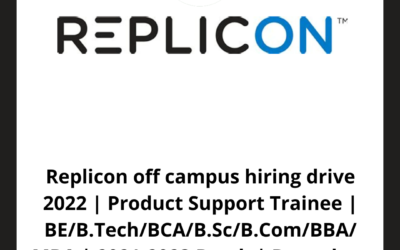 Replicon off campus hiring drive 2022 | Product Support Trainee | BE/B.Tech/BCA/B.Sc/B.Com/BBA/ MBA | 2021-2023 Batch | Bangalore