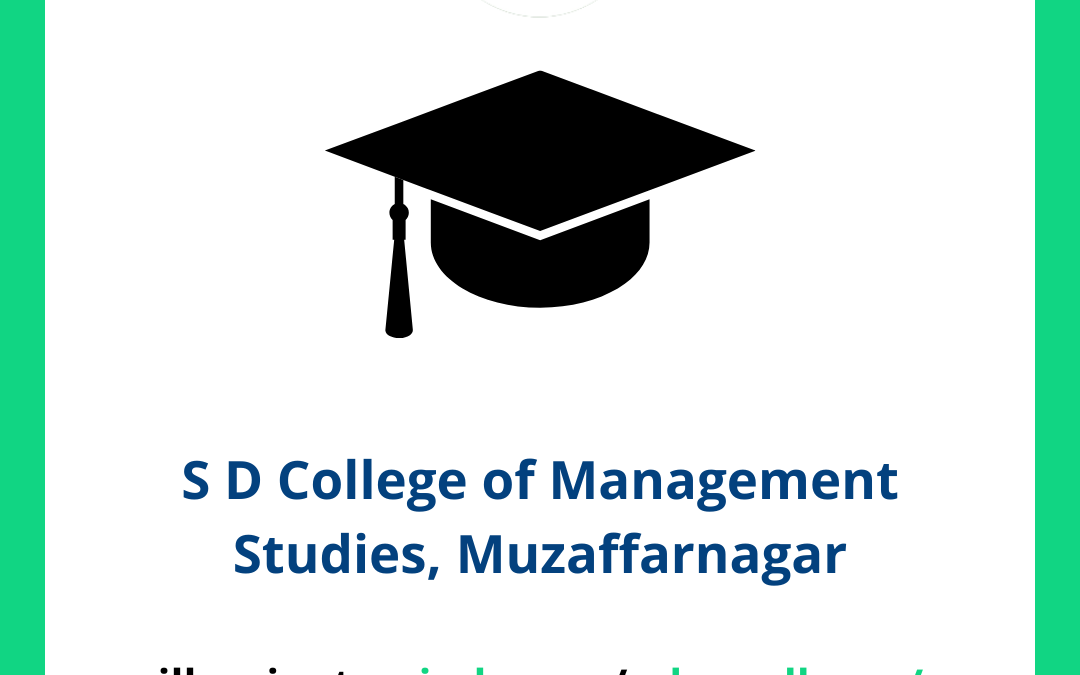 S D College of Management Studies, Muzaffarnagar