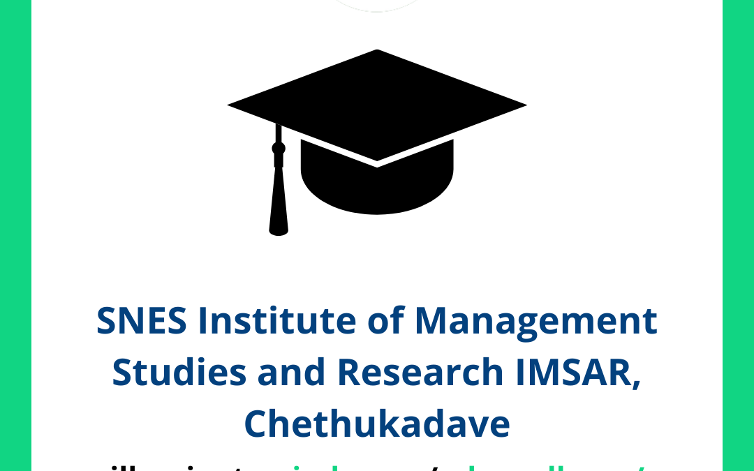 SNES Institute of Management Studies and Research IMSAR, Chethukadave