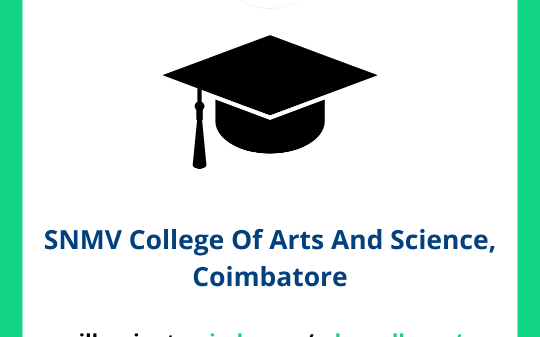 SNMV College Of Arts And Science, Coimbatore