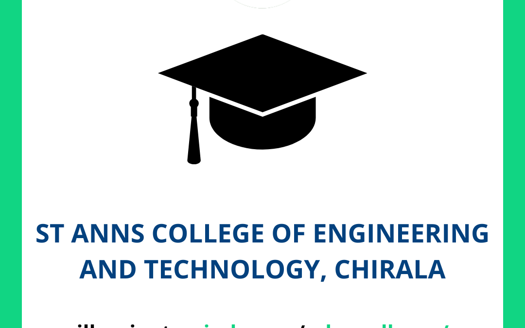 ST ANNS COLLEGE OF ENGINEERING AND TECHNOLOGY, CHIRALA