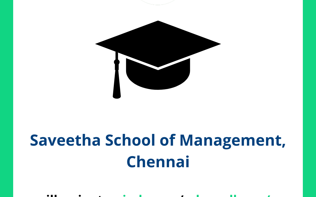 Saveetha School of Management, Chennai