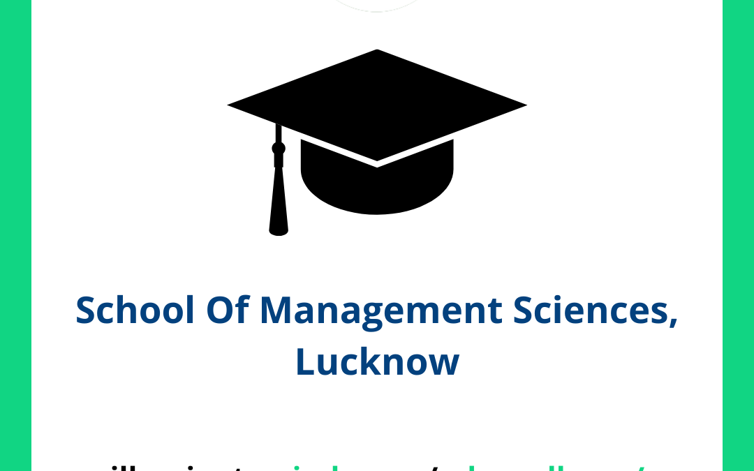 School Of Management Sciences, Lucknow