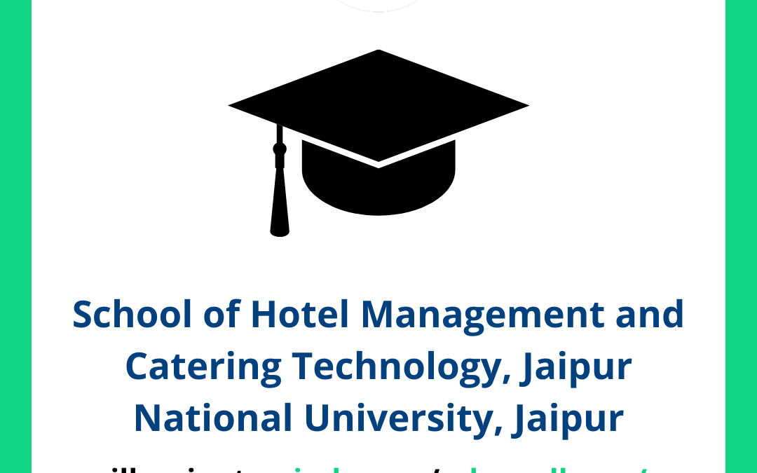 School of Hotel Management and Catering Technology, Jaipur National University, Jaipur