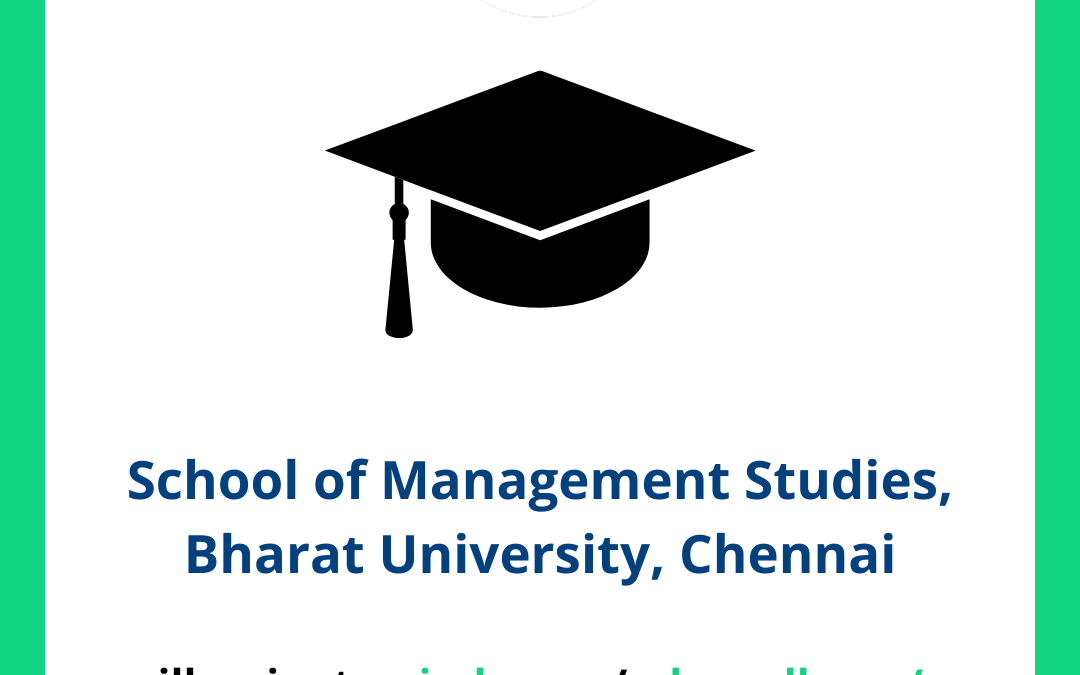 School of Management Studies, Bharat University, Chennai