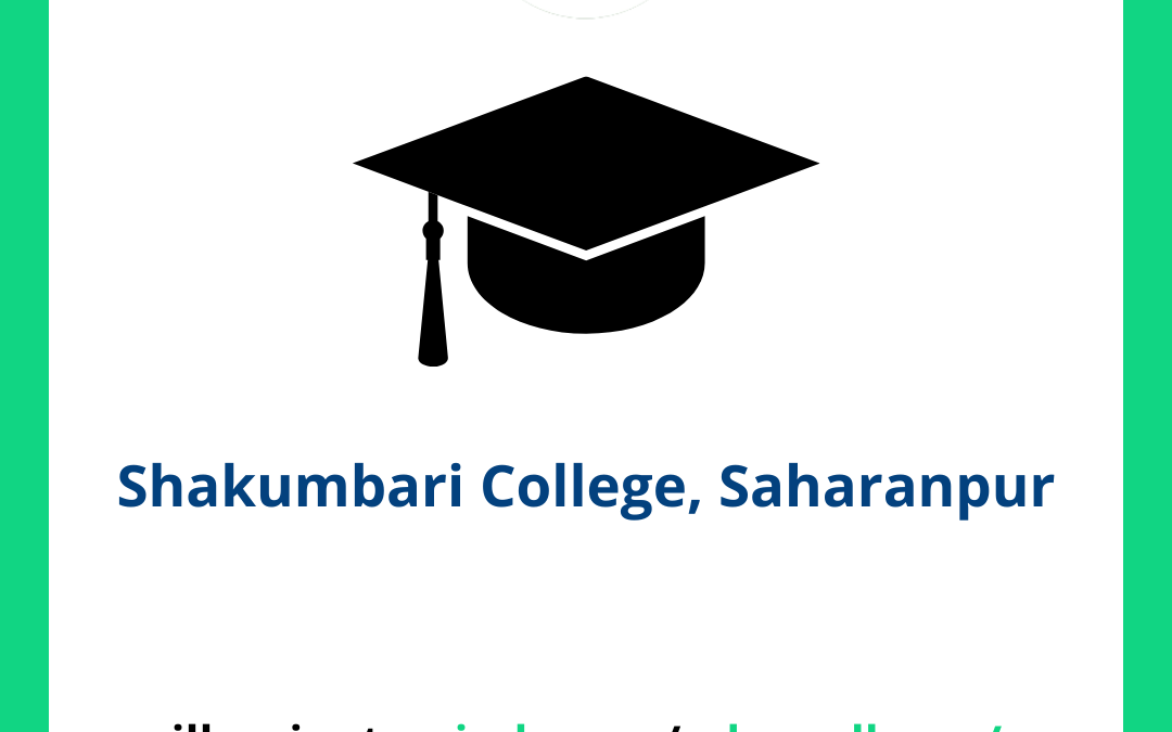 Shakumbari College, Saharanpur