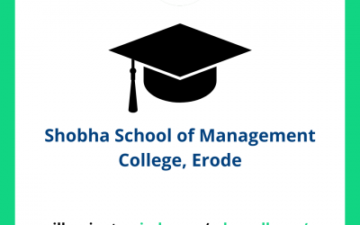 Shobha School of Management College, Erode