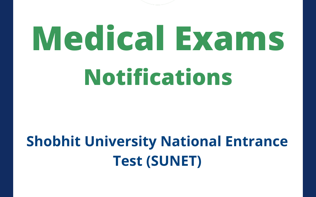 Shobhit University National Entrance Test (SUNET)