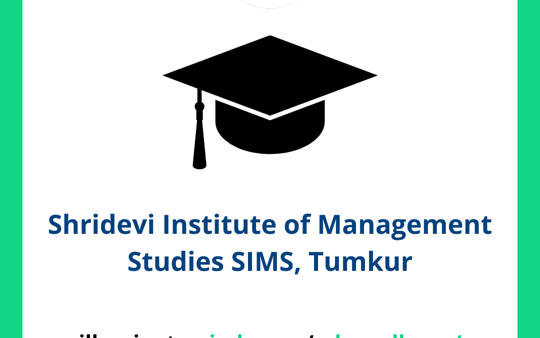 Shridevi Institute of Management Studies SIMS, Tumkur