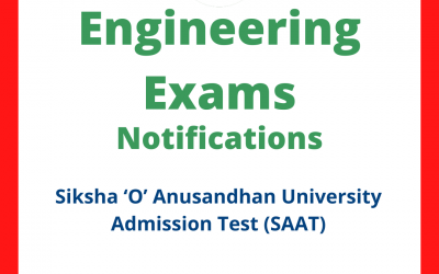 Siksha ‘O’ Anusandhan University Admission Test (SAAT)