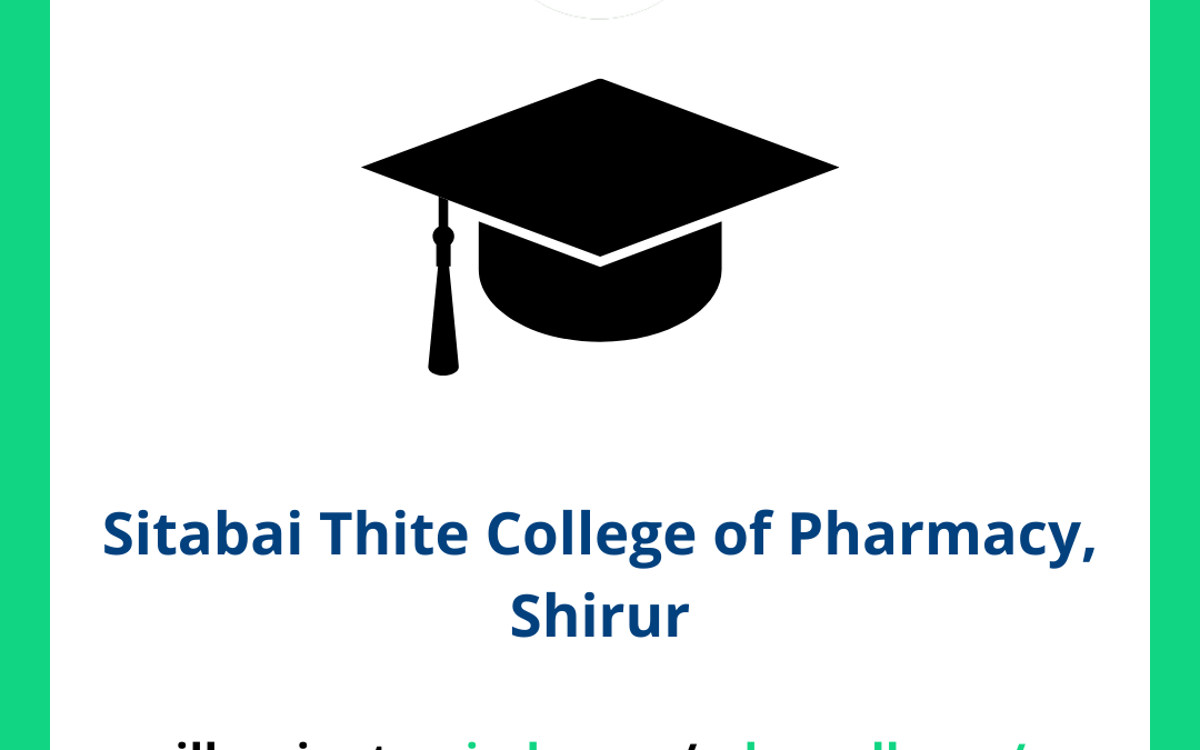 Sitabai Thite College of Pharmacy, Shirur