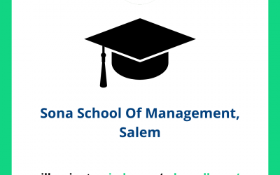 Sona School Of Management, Salem