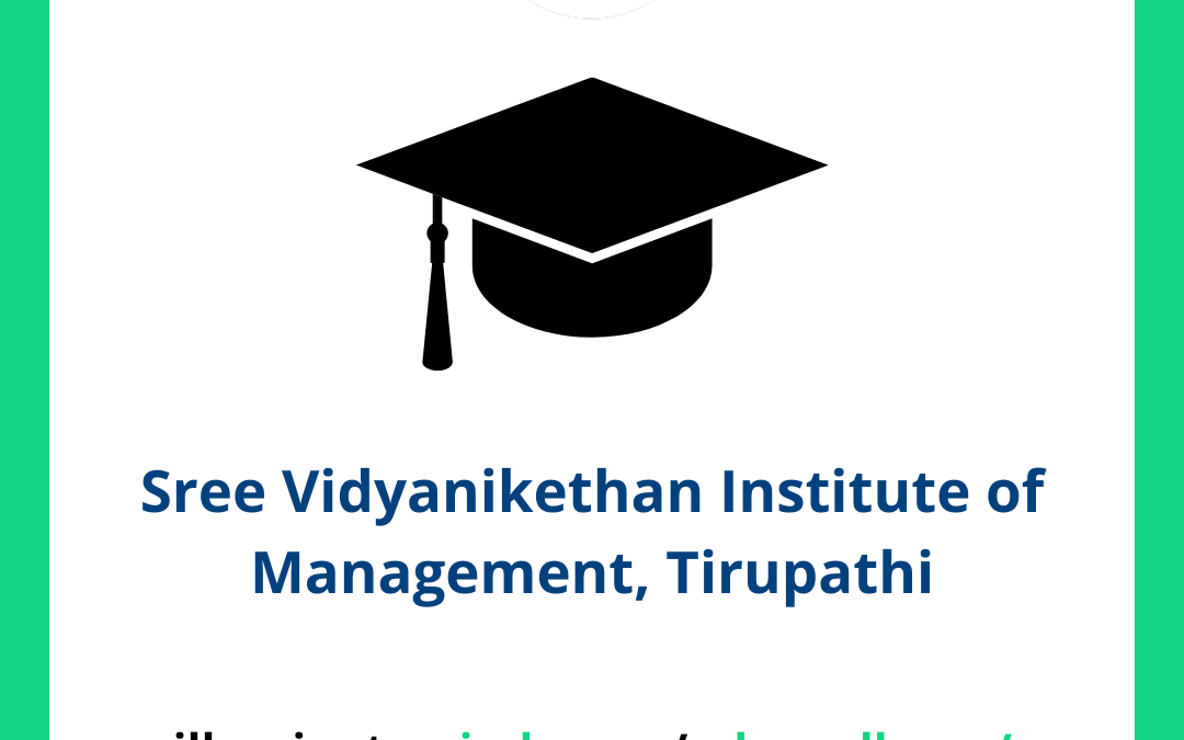 Sree Vidyanikethan Institute of Management, Tirupathi