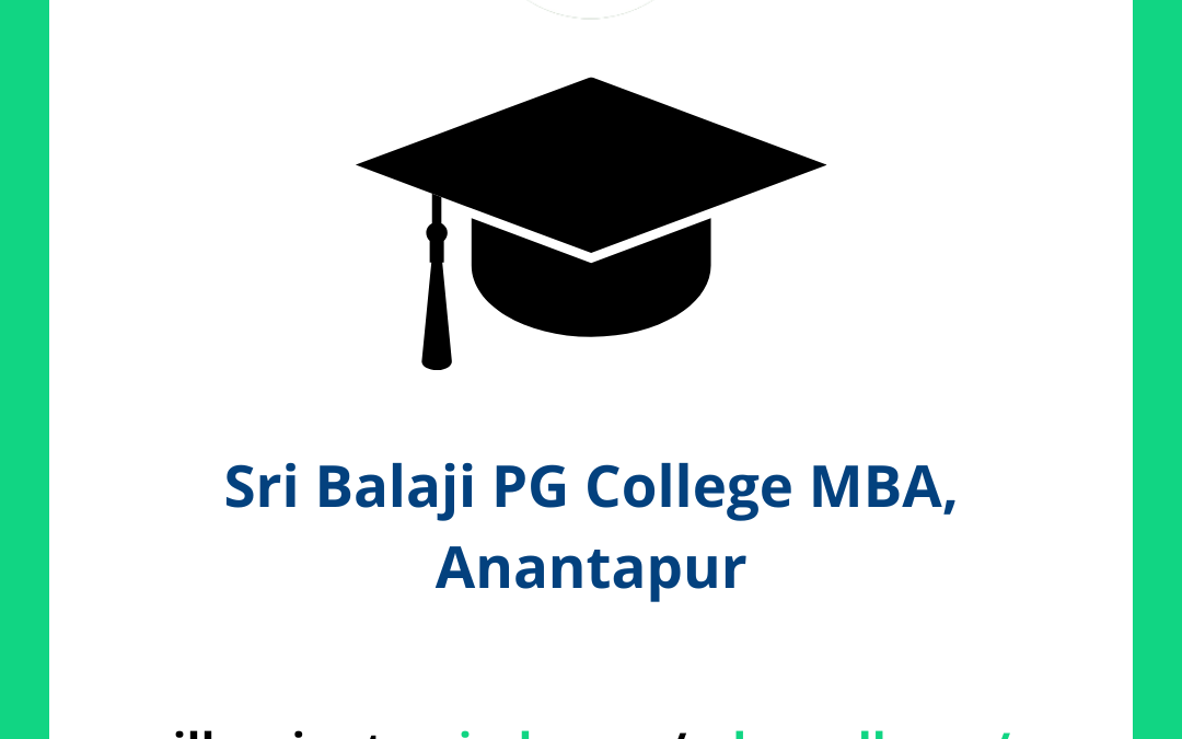 Sri Balaji PG College MBA, Anantapur