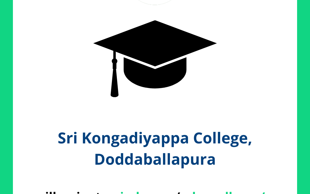 Sri Kongadiyappa College, Doddaballapura