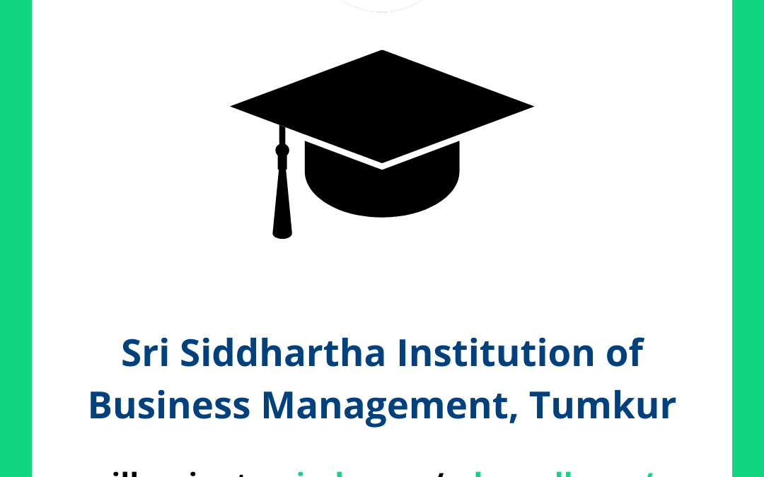 Sri Siddhartha Institution of Business Management SSIBM, Tumkur