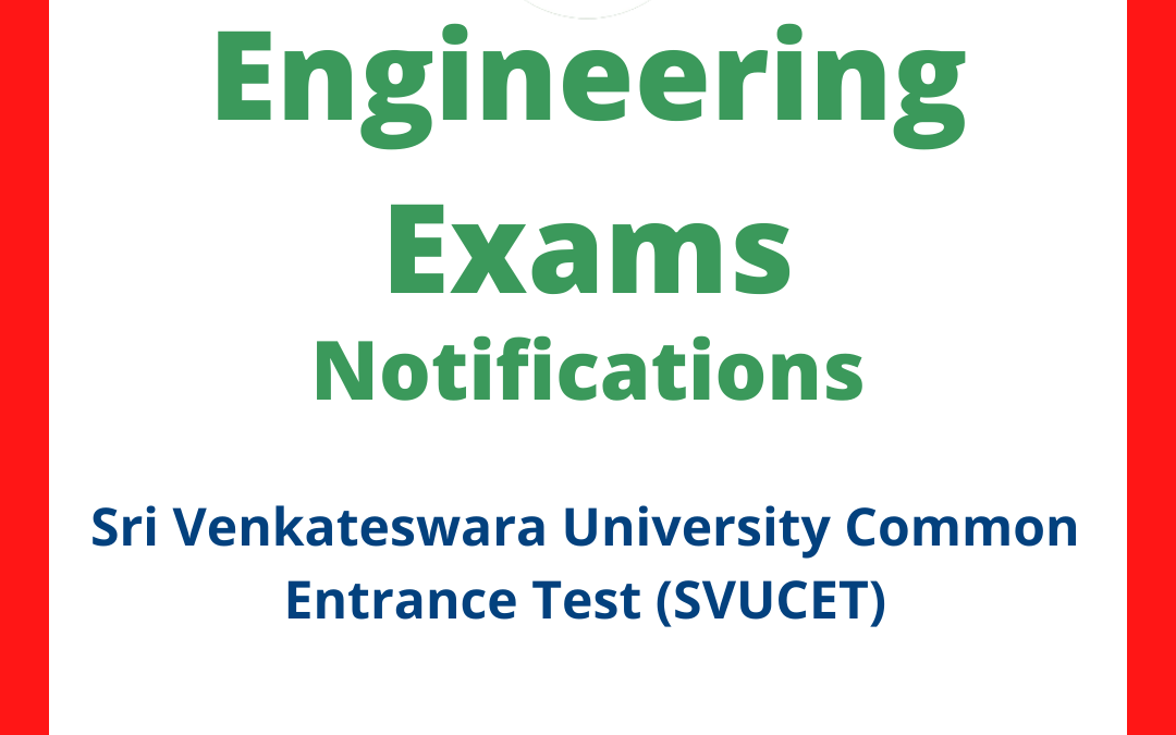 Sri Venkateswara University Common Entrance Test (SVUCET)
