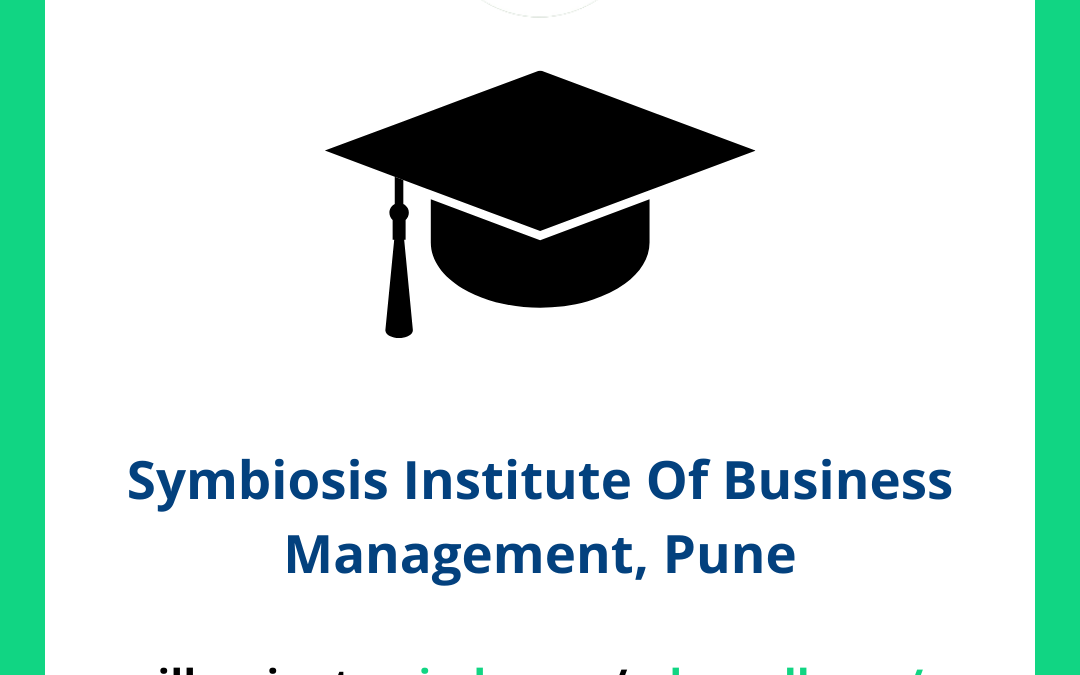 Symbiosis Institute Of Business Management SIBM, Pune