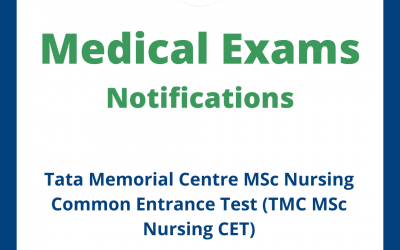 Tata Memorial Centre MSc Nursing Common Entrance Test (TMC MSc Nursing CET)