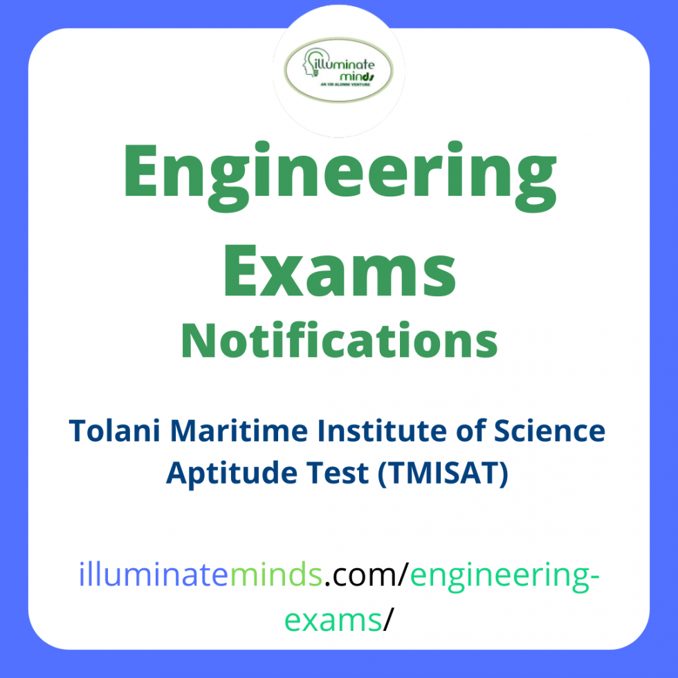 Tolani Maritime Institute Of Science Aptitude Test TMISAT Illuminate Minds