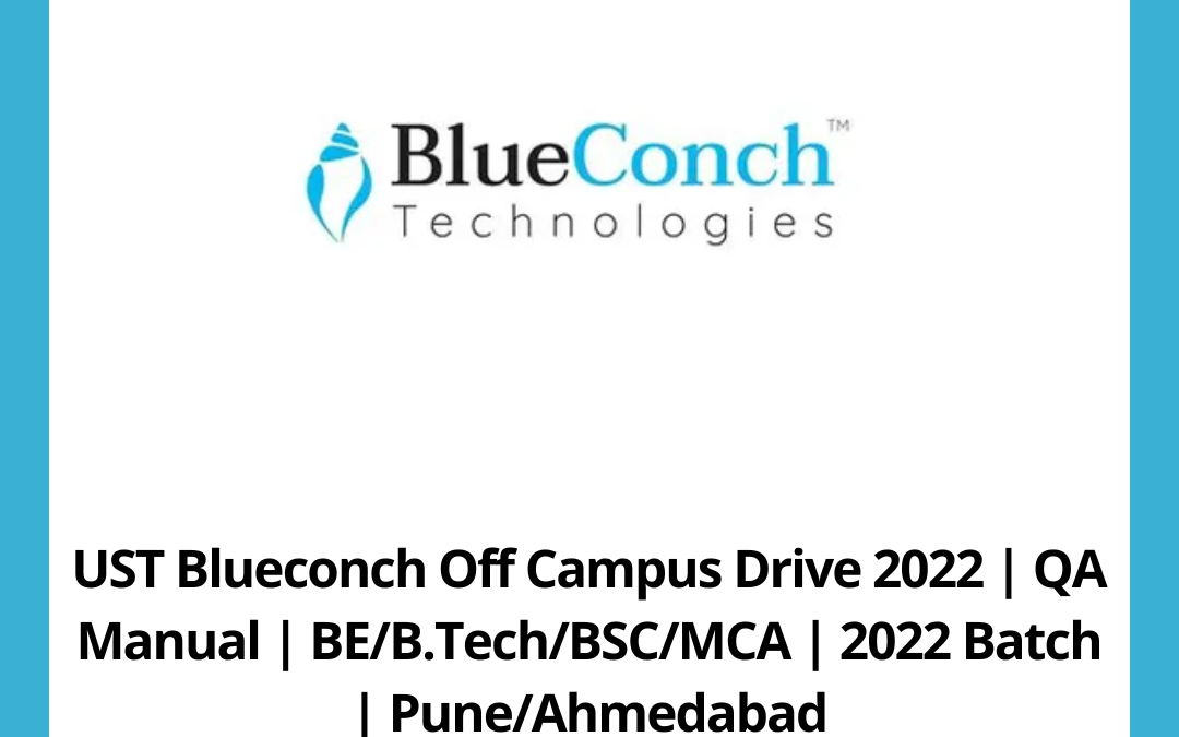 UST Blueconch Off Campus Drive 2022