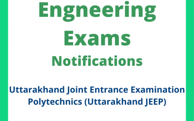 Uttarakhand Joint Entrance Examination Polytechnics (Uttarakhand JEEP)