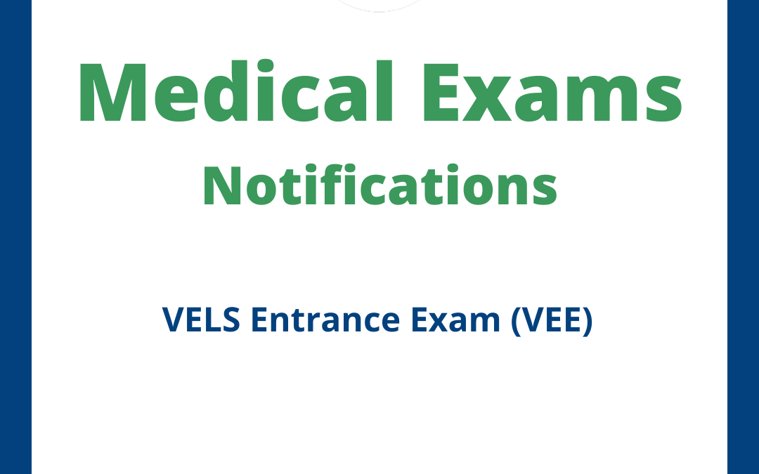 VELS Entrance Exam (VEE)