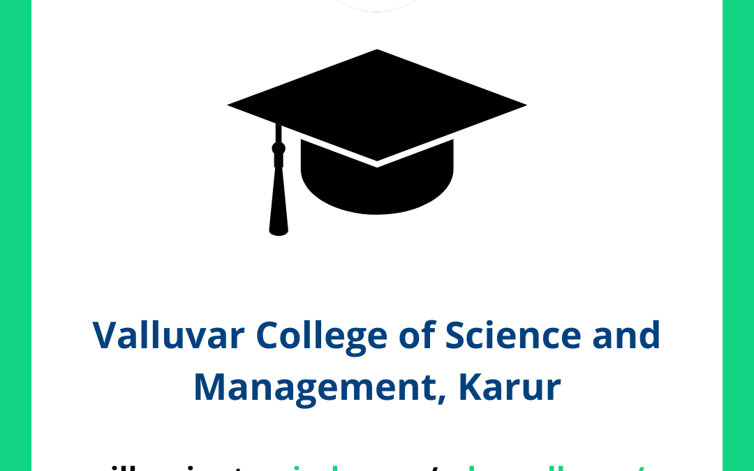Valluvar College of Science and Management, Karur