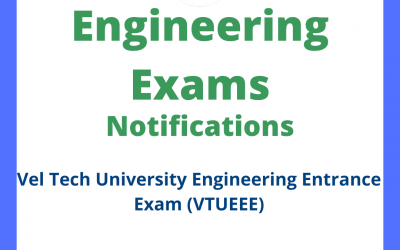 Vel Tech University Engineering Entrance Exam (VTUEEE)