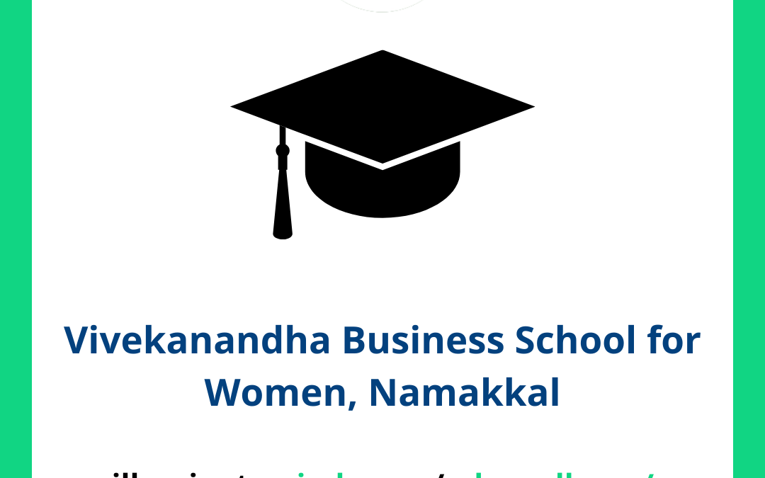 Vivekanandha Business School for Women, Namakkal