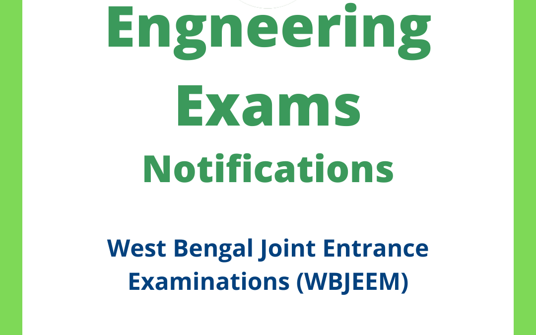 West Bengal Joint Entrance Examinations (WBJEEM)